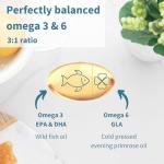 Omega 3 Fish Oil with Evening Primrose, 60 Softgels
