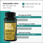 Vegan Omega 3 DHA & DPA Algae Oil Supplement