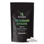 Nutrality Potassium Citrate 1000mg – High Strength Capsules