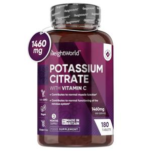 High Strength Potassium Supplement with Vitamin C
