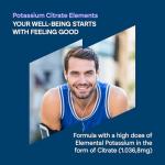 High Dose Potassium Citrate - 2880mg - 180 Tablets