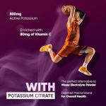 High Strength Potassium Supplement with Vitamin C