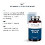 High Dose Potassium Citrate - 2880mg - 180 Tablets