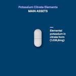 High Dose Potassium Citrate - 2880mg - 180 Tablets