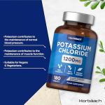 High Strength Potassium 1200mg Vegan Tablets