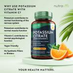 High Strength Potassium Citrate with Vitamin C Tablets