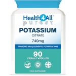 Health4All Potassium Citrate 740mg Vegan Electrolyte 90 Caps