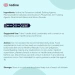 Iodine Tablets 400mcg - 365 Vegan Non-GMO