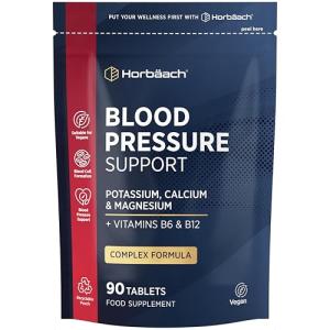 Blood Pressure Support Tablets with Magnesium, Potassium, Calcium