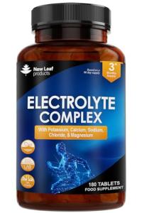 High Strength Vegan Electrolyte Tablets for Rehydration