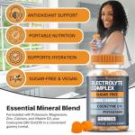 Sugar-Free Electrolyte Gummies with Potassium - 60 Count