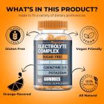 Sugar-Free Electrolyte Gummies with Potassium - 60 Count