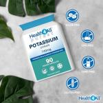 Health4All Potassium Citrate 740mg Vegan Electrolyte 90 Caps