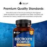 High Strength Vegan Electrolyte Tablets for Rehydration