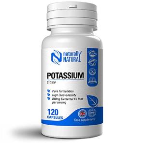 Potassium Citrate 840mg Vegan Capsules for Balance