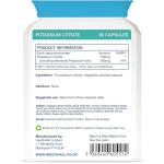 Health4All Potassium Citrate 740mg Vegan Electrolyte 90 Caps