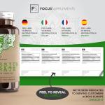 Potassium Citrate 180 Capsules - 1400mg, Non-GMO