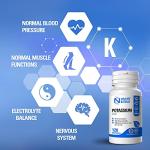 Potassium Citrate 840mg Vegan Capsules for Balance