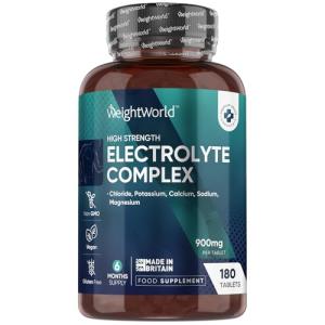 High-Strength Vegan Electrolyte Tablets - 180 Count
