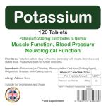 ProAid Potassium 200mg Tablets - 120 Count