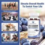 Potassium Magnesium Gummies for Muscle and Immune Support