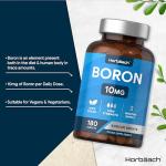Boron 10mg Supplement | 180 Vegan Tablets