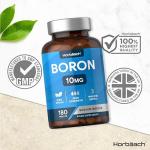 Boron 10mg Supplement | 180 Vegan Tablets