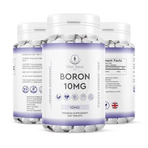 Boron 10MG - 240 Vegan Tablets for 8 Months