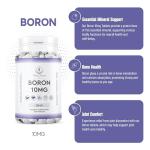 Boron 10MG - 240 Vegan Tablets for 8 Months