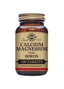 Solgar Calcium Magnesium Plus Boron Tablets, 100 Count
