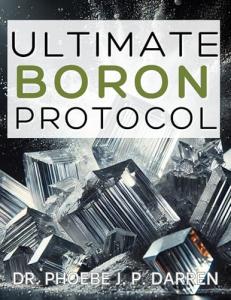 Boron Protocol: Optimize Your Health Naturally