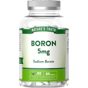 High Strength Boron 5mg Vegan Tablets - 60 Count