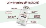 Nutriodol Boron Tablets - 3mg, 180 Tablets