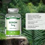 High Strength Boron 5mg Vegan Tablets - 60 Count