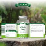 High Strength Boron 5mg Vegan Tablets - 60 Count