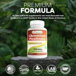 Chromium Picolinate 200 mcg - 240 Tablets