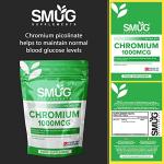 Chromium Picolinate Tablets - 120 High Strength Pills