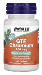 Now Foods GTF Chromium 200mcg for Blood Sugar Support