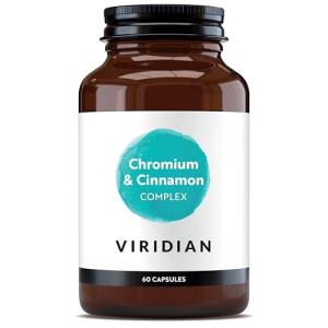 Chromium & Cinnamon Complex by Viridian – 60 Capsules