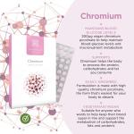 Healthspan Chromium for Blood Sugar Support - 360 Tablets