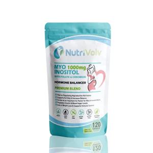Myo Inositol 1000mg with Folate & Chromium 120 Capsules