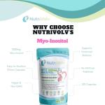 Myo Inositol 1000mg with Folate & Chromium 120 Capsules