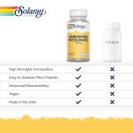 Solaray Chromium Picolinate 200mcg - 100 Vegan Tablets