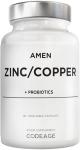Zinc & Copper Probiotic Supplement - 90 Vegan Capsules