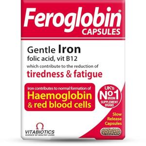 Feroglobin Iron Capsules for Energy and Immunity