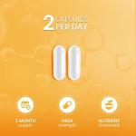 High Strength Vegan Vitamin C & Zinc Capsules