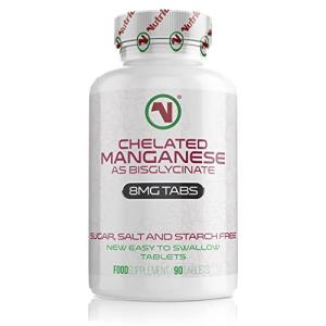 Chelated Manganese Bisglycinate Tablets – 90 Count