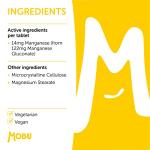 MOBU Vegan Manganese 14mg Tablets for Joint Health