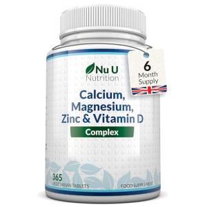 Zinc, Calcium, Magnesium & Vitamin D Complex 365 Tablets