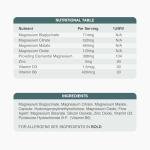 Magnesium Glycinate Complex with D3, B6 & Zinc